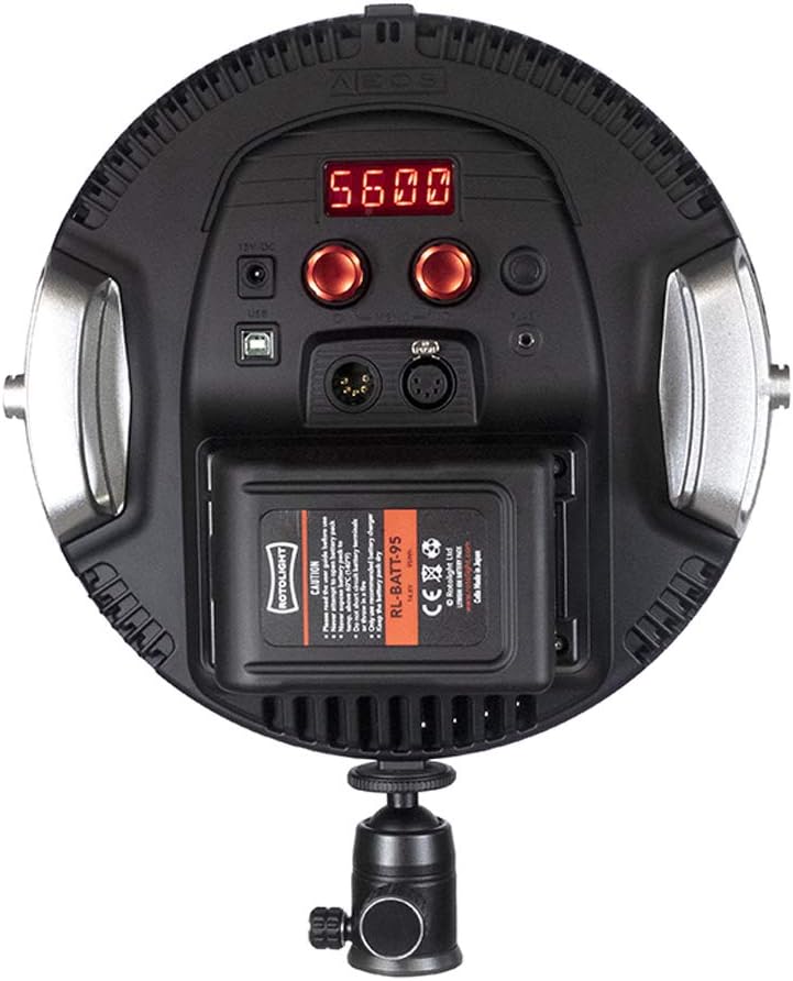 Bi-Color Continuous LED Light & High-Speed Sync Flash H915211