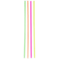 Neon Pink Green Yellow Orange Stirrer, 5.25 inch J945