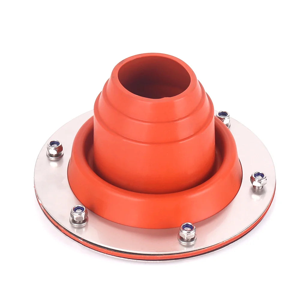 Jack Kit for Tent Flexible Roof Silicone Metal Roofing Tube Flashing High Resistance Scalding Device for Chimney E398793