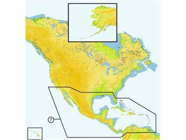 Central America & The Caribbean C-Card H84879