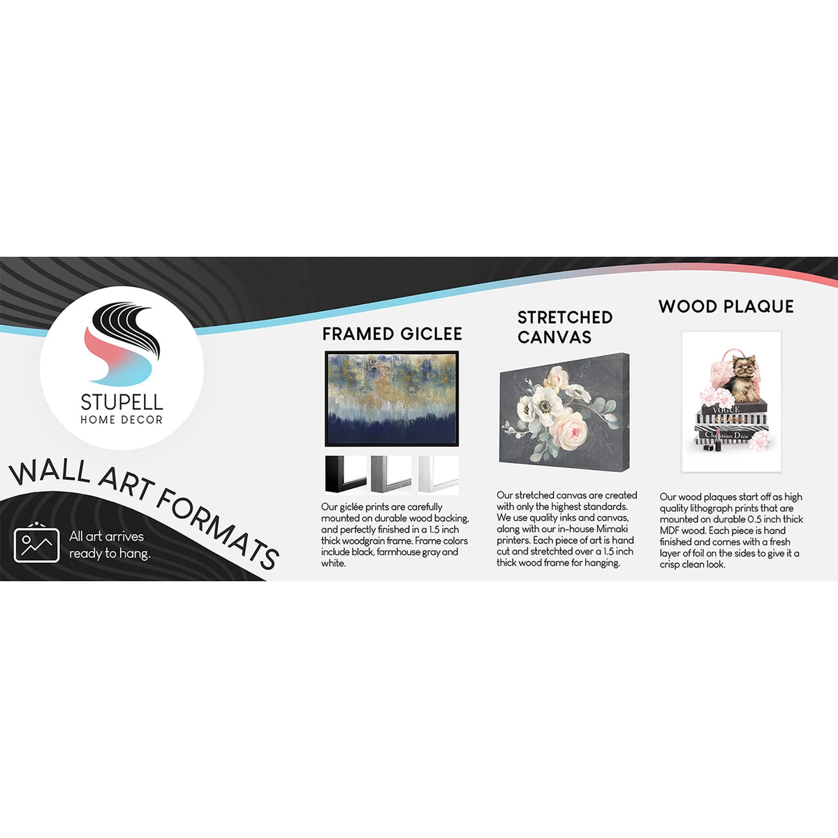 Framed Wall Art, 11 x 14 K262