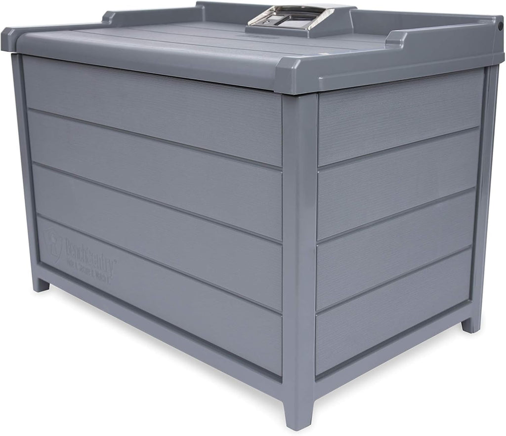 Tan Weatherproof Porch Box with Smart Lock O973535