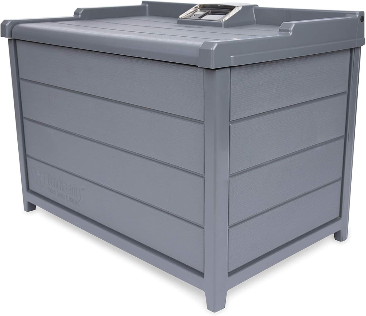 Tan Weatherproof Porch Box with Smart Lock O973535