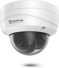 8MP 4K IP PoE Security Camera Outdoor with Audio IP67 Waterproof H.265+ SD Card Slot 2.8mm P993