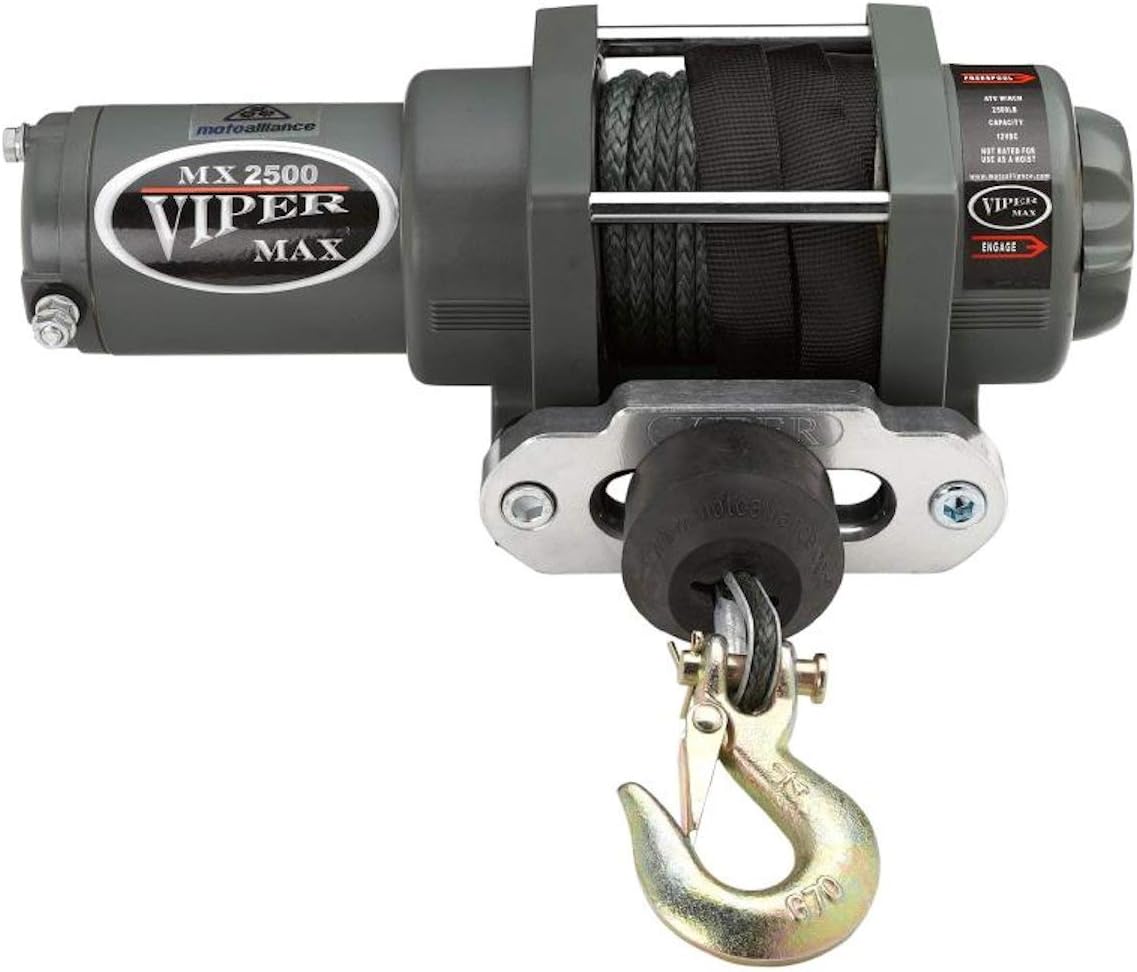 3500lb ATV/UTV Winch with 50 ft Steel Cable T1751