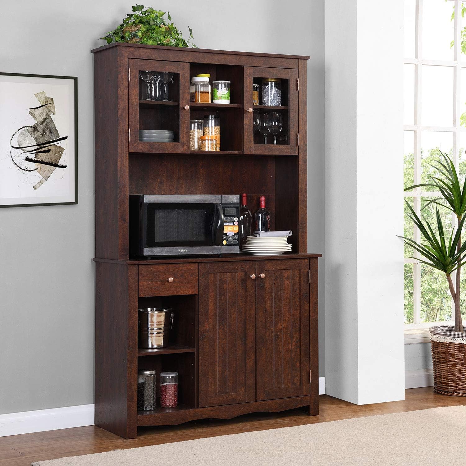 Mahogany China Cabinet P371