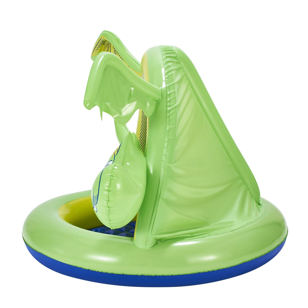Inflatable Dragon Shade Pool, Cushioned Base, 51" x 40" x 32" K912