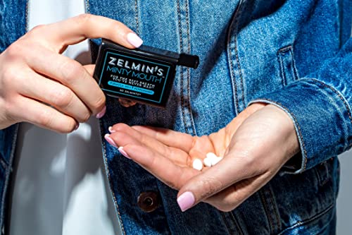 Minty Mouth Breath Freshener (3 Pack) Bad Breath Pills L448
