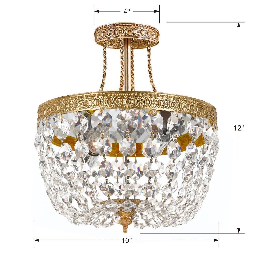 3 Light Ceiling Mount V1340
