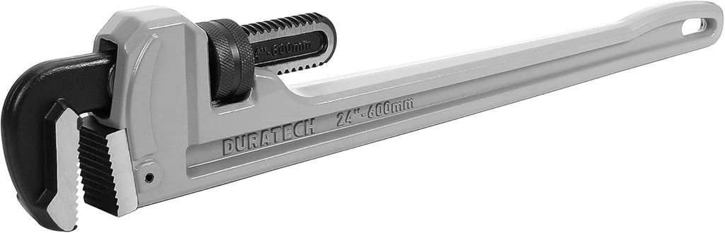 24-inch Heavy Duty Aluminum Straight Pipe Wrench, Adjustable, Drop Forged, Pack of 2 S462404