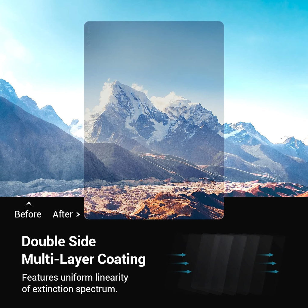4x5.65 ND0.6 Filter (2 Stops) Square Neutral Density Filter U586