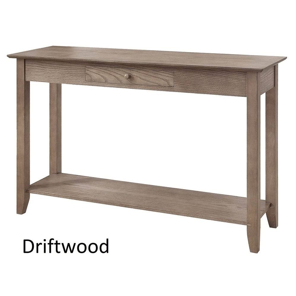 Cherry Single-Drawer Console Table M77211