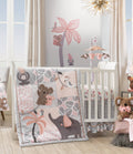 4-Piece Crib Bedding Set Q9207