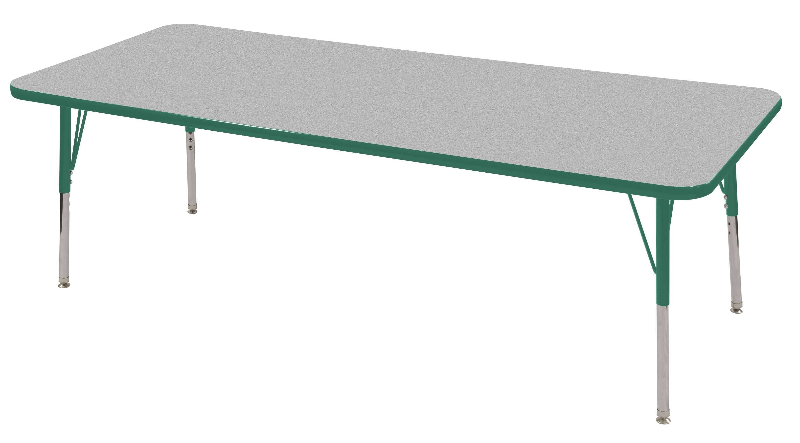 Adjustable Rectangular Activity Table I699260