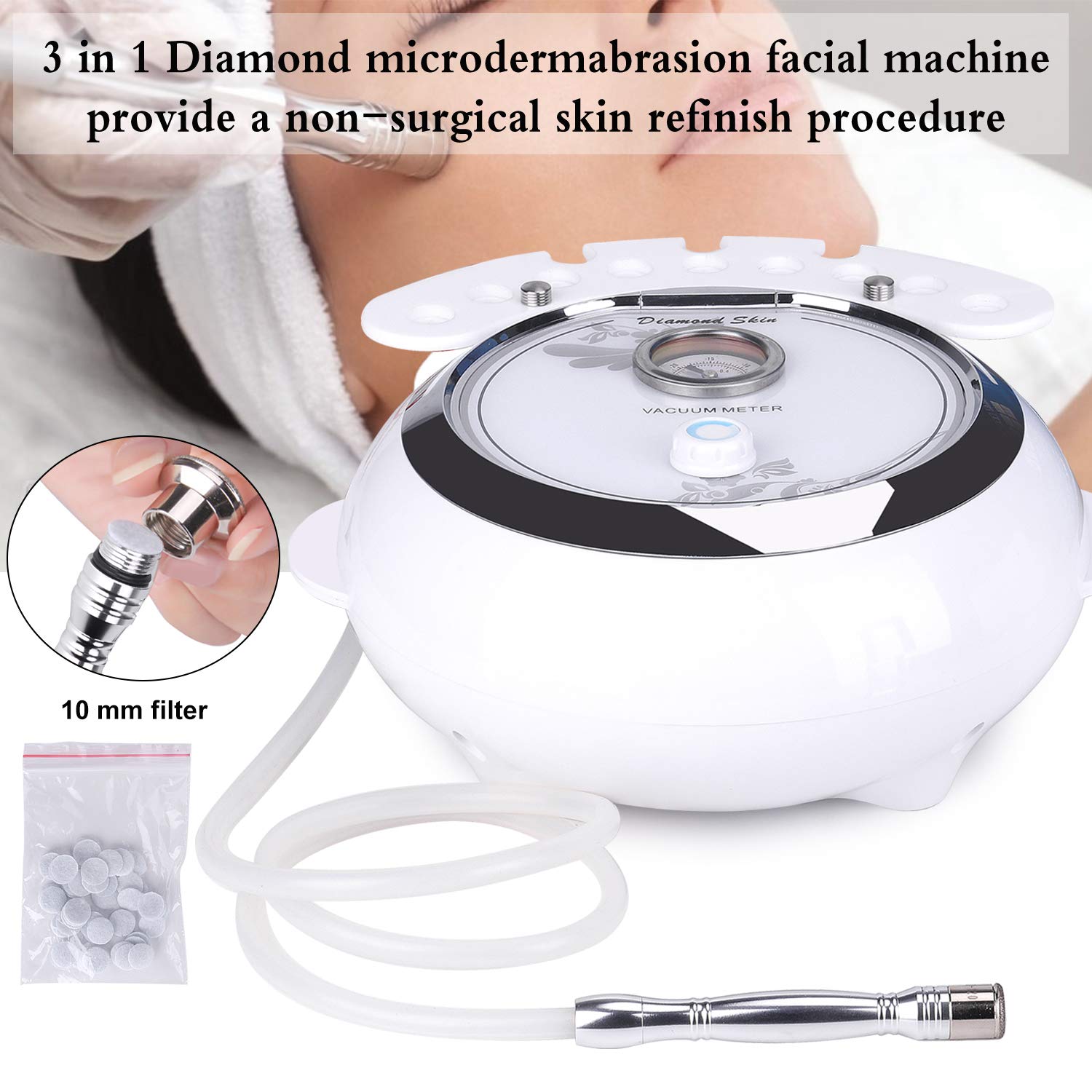 3-in-1 Diamond Facial Machine K9291