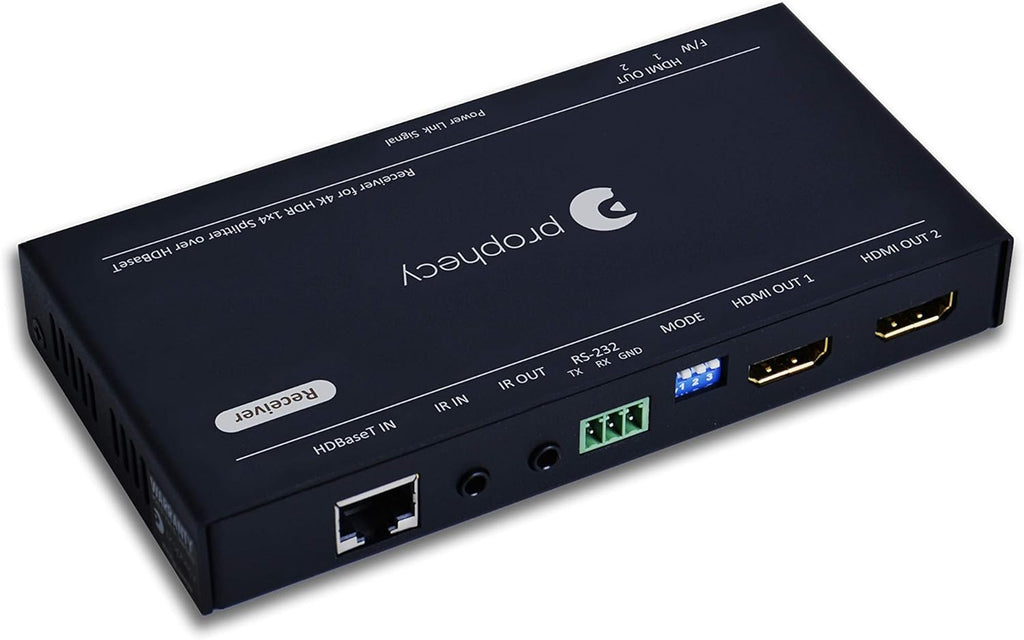 1x4 HDMI 2.0 Extender Splitter 4K 60Hz Over Cat6/Cat7 Ethernet Cable with HDMI Local Loopout P571