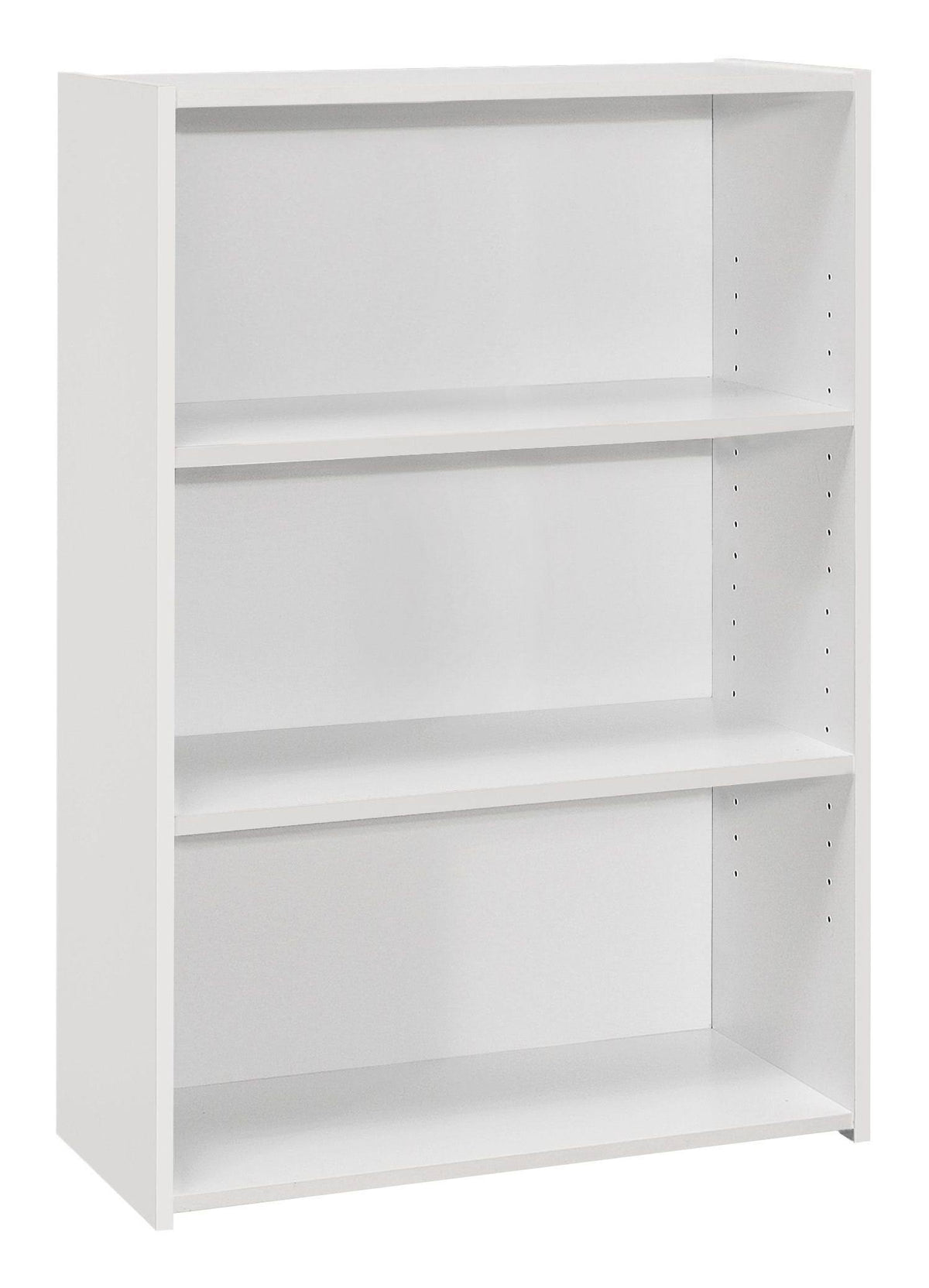White Bookcase with 3 Shelves H304
