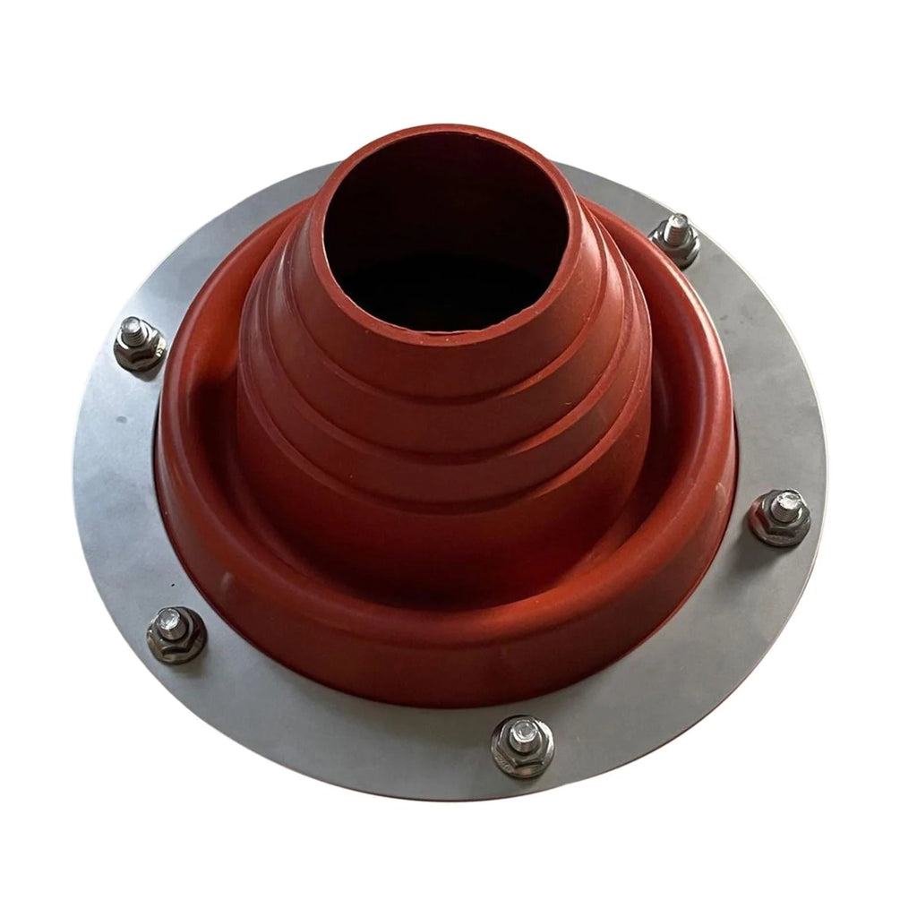 Silicone Tent Flue Flashing Round Base Flexible Roof Pipe Flashing Q9134
