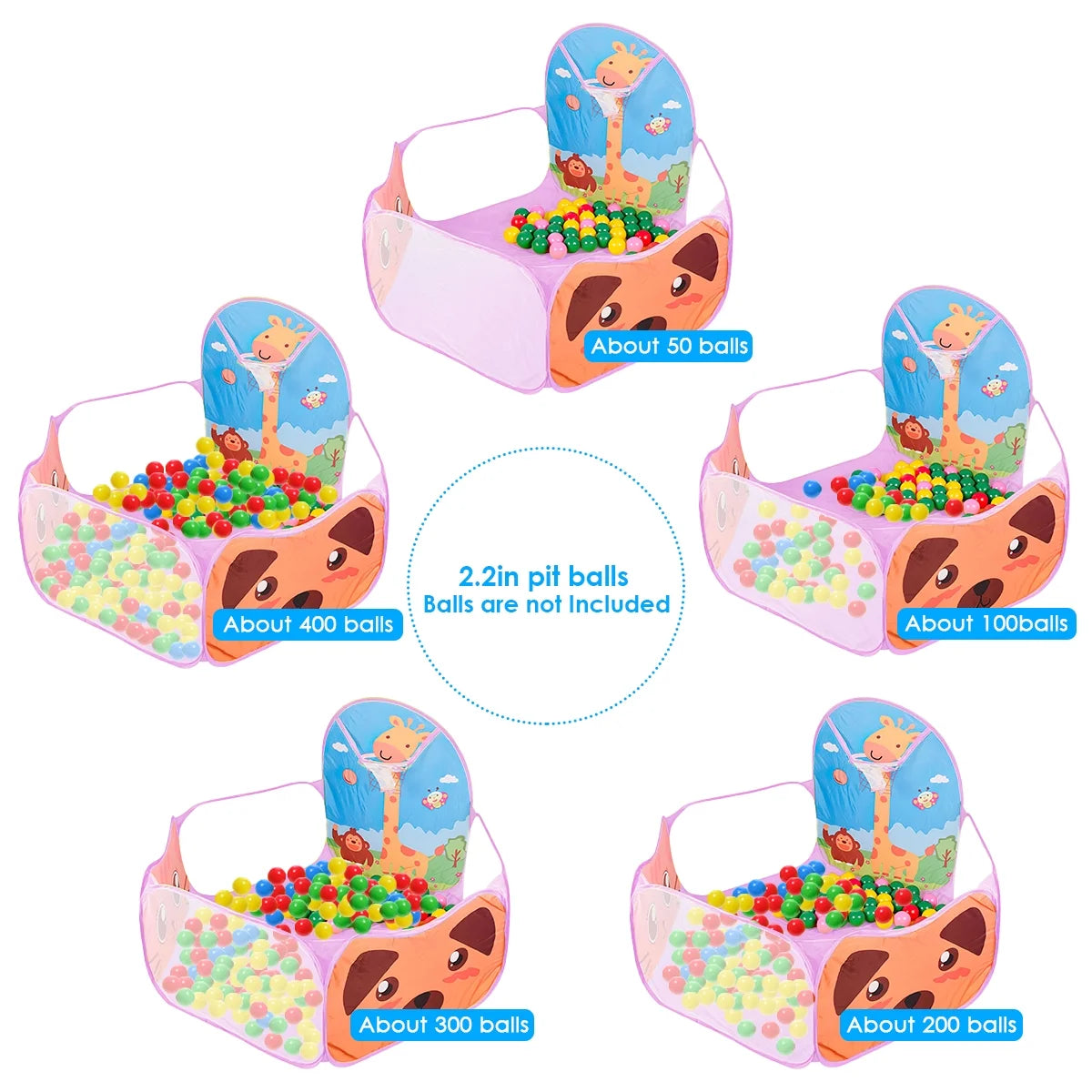 Children Ball Pit Play Pool Toy E86493