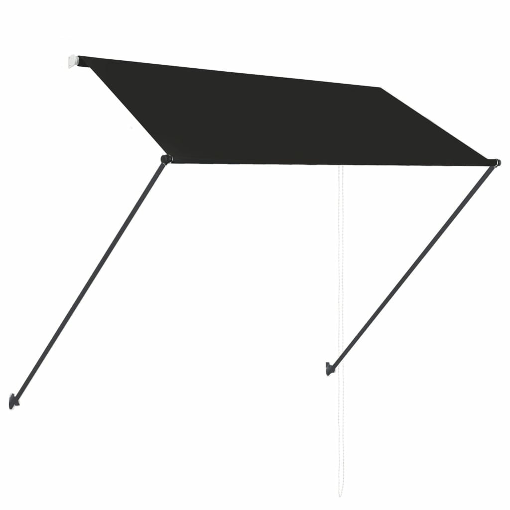 Retractable Awning 98.4"x59.1" Anthracite O434762