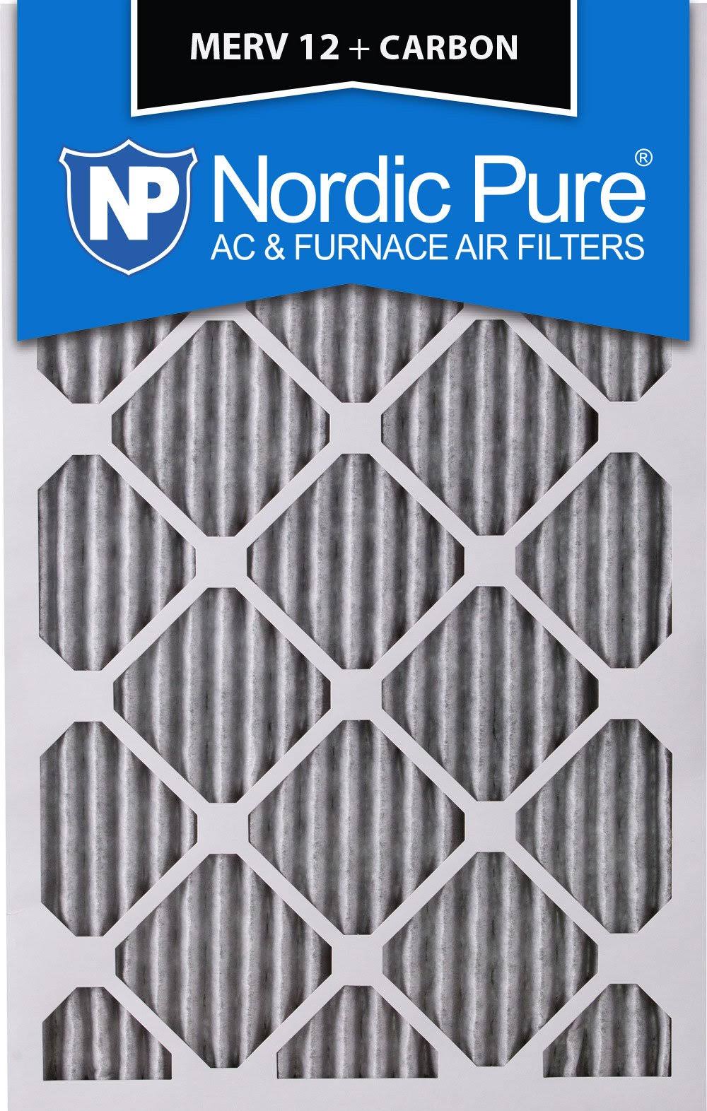 24 Pc Pleated Carbon AC Furnace Air Filters K259562