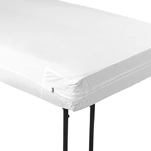 Zippered Mattress Cover, 80.5 Length, 36.5 Width, 6.5 Height, Pack of 12 T5668