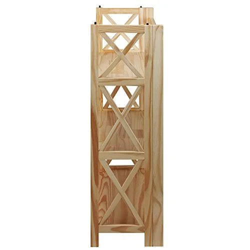 3-Shelf Folding Bookcase M527287