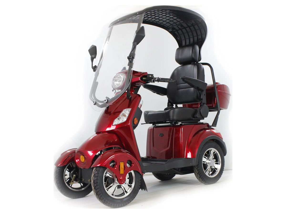 Adult Electric Mobility Scooter with Detachable Roof Canopy P96502