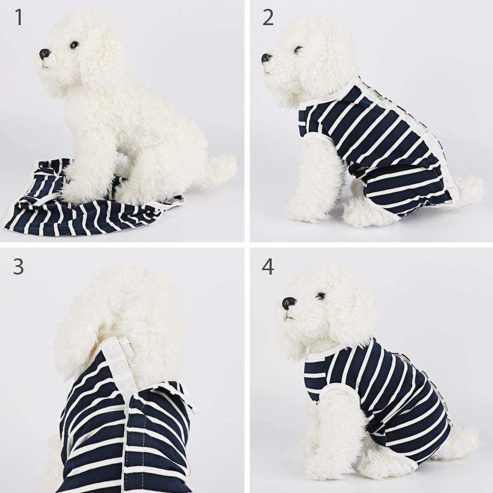 Dog Diapers Sanitary Panties Pet Recovery Suit D45072