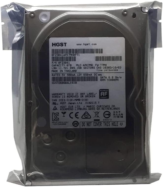 6TB 7200 RPM SATA 6Gb/s 128MB Cache 3.5-Inch Enterprise Hard Drive (Renewed) Pack of 2 I251