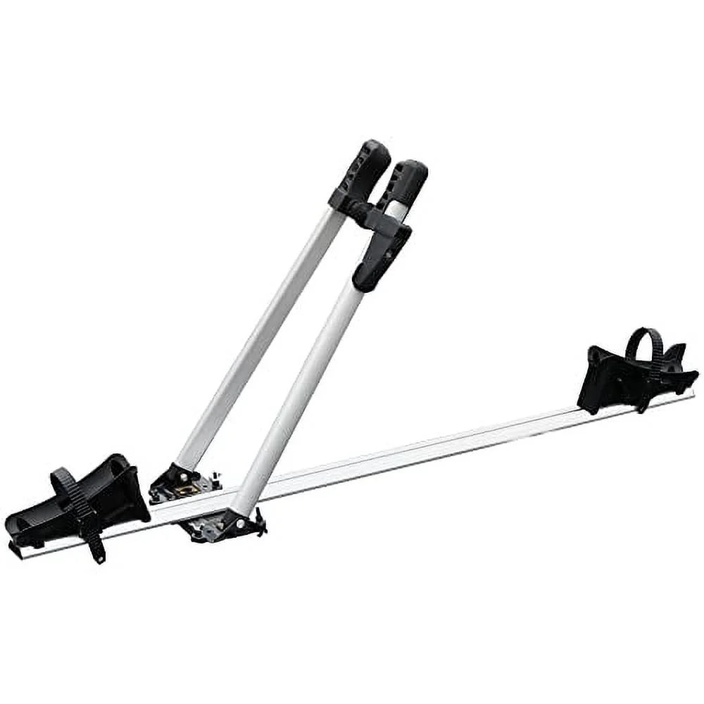Universal Roof Mount Bike Rack, Fork Mount Bike Carrier, Aluminum, 1 Bike Capacity L697022