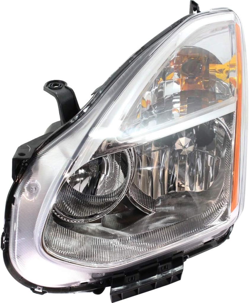 Passenger Side Halogen Headlight for Nissan Rogue 2009 2010 U27918