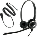 Noise Cancelling Binaural Headset with Quick Disconnect Cord Q16038