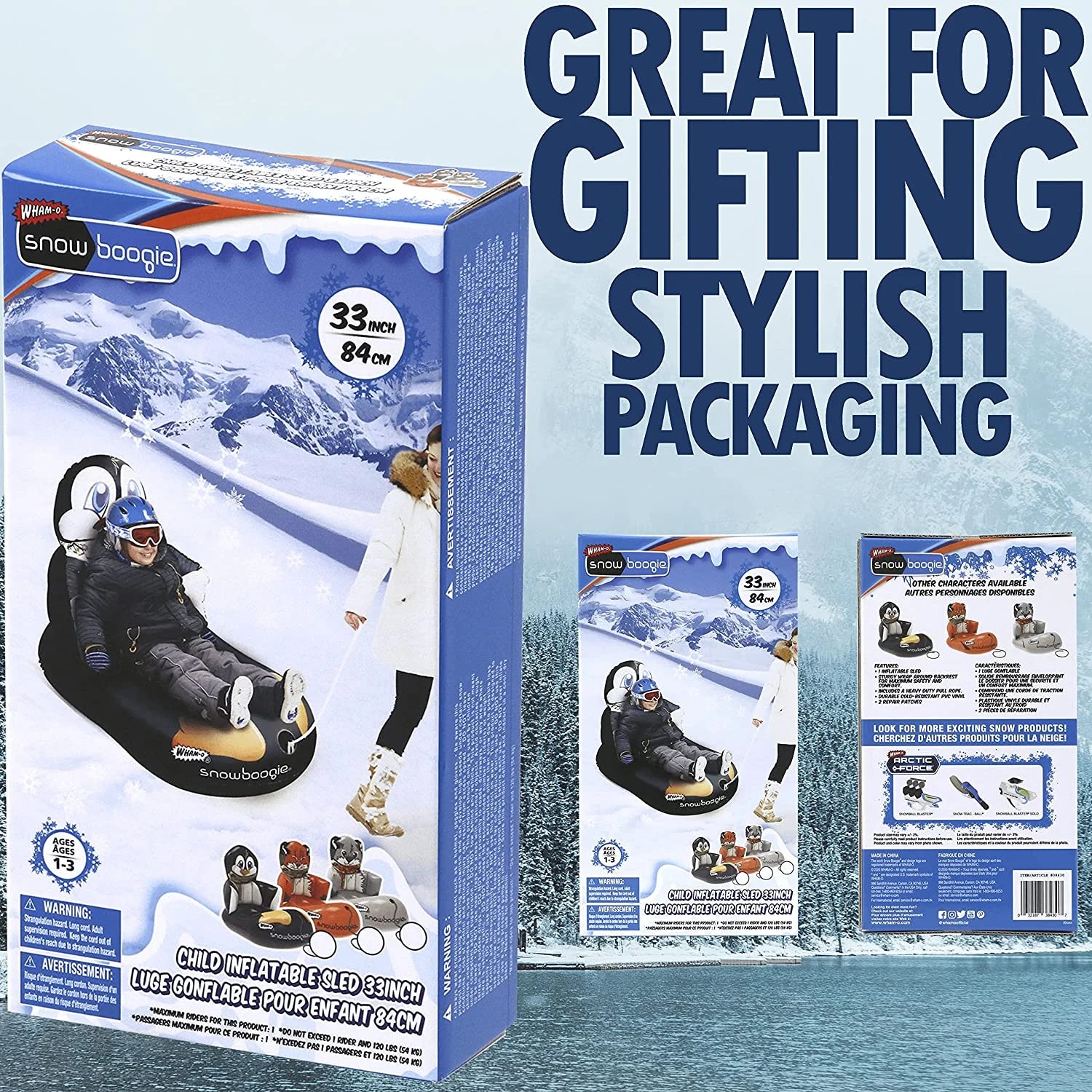 Inflatable Sled with Soft Handles K1189