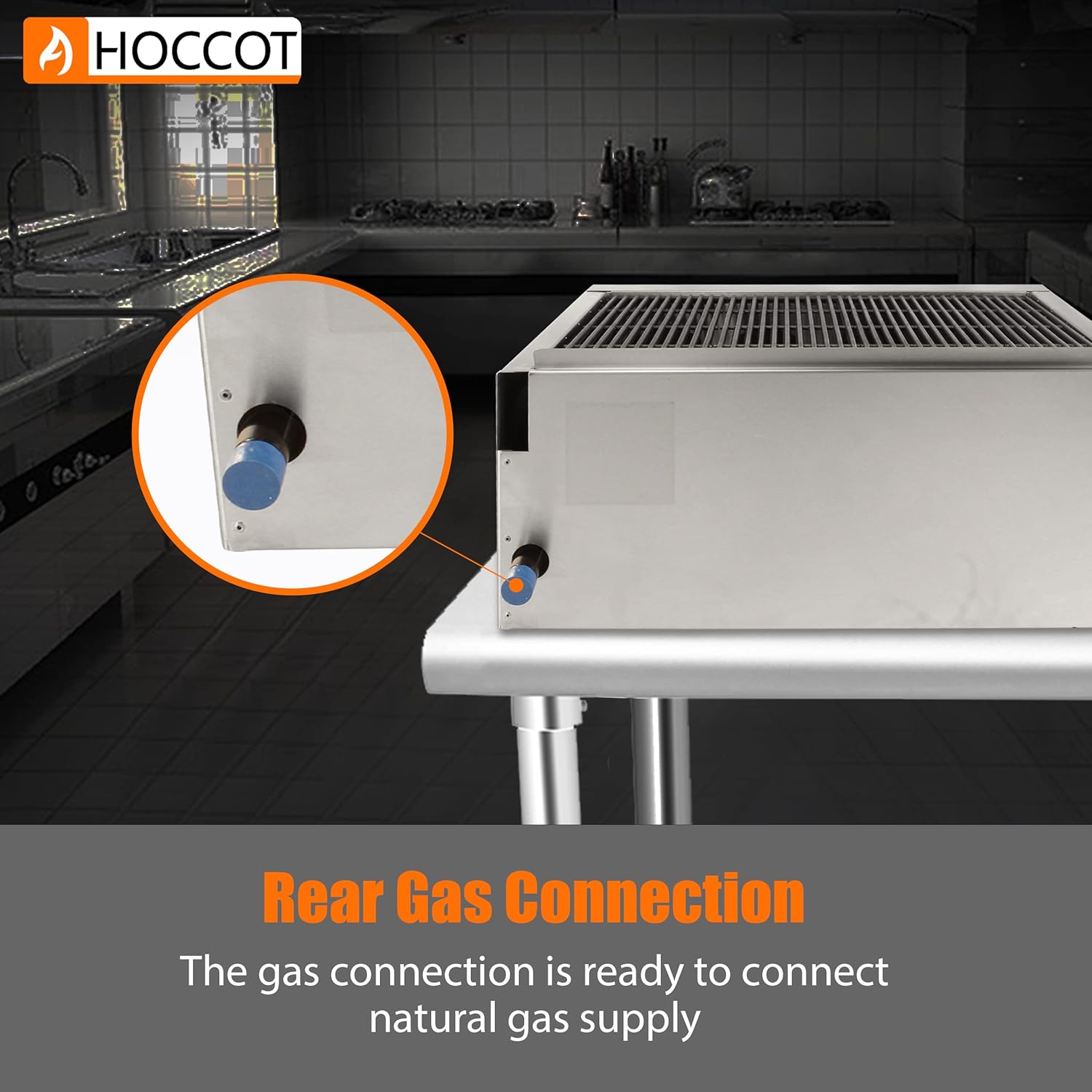32" Stainless Steel Commercial Gas Char-Broiler G226