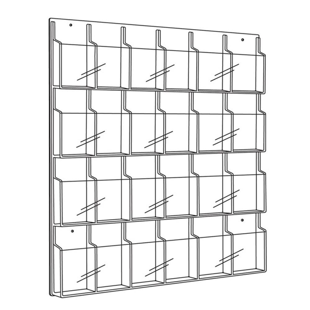 Clear Pamphlet Display Q4189