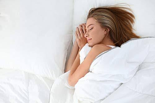Powder Blue Twin XL Percale Cooling Sheets B930