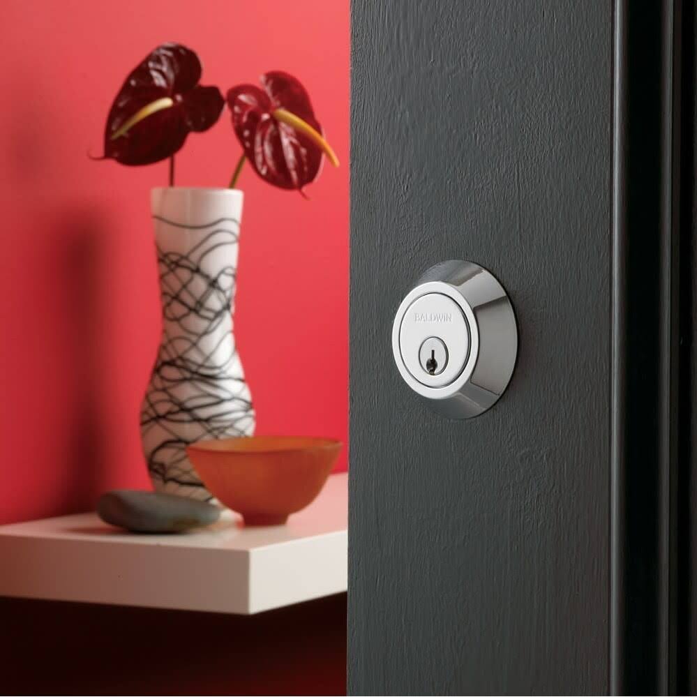 Satin Nickel Single Cylinder Deadbolt M346965
