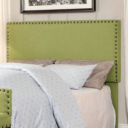 Green Linen-Like Fabric Headboard G8459