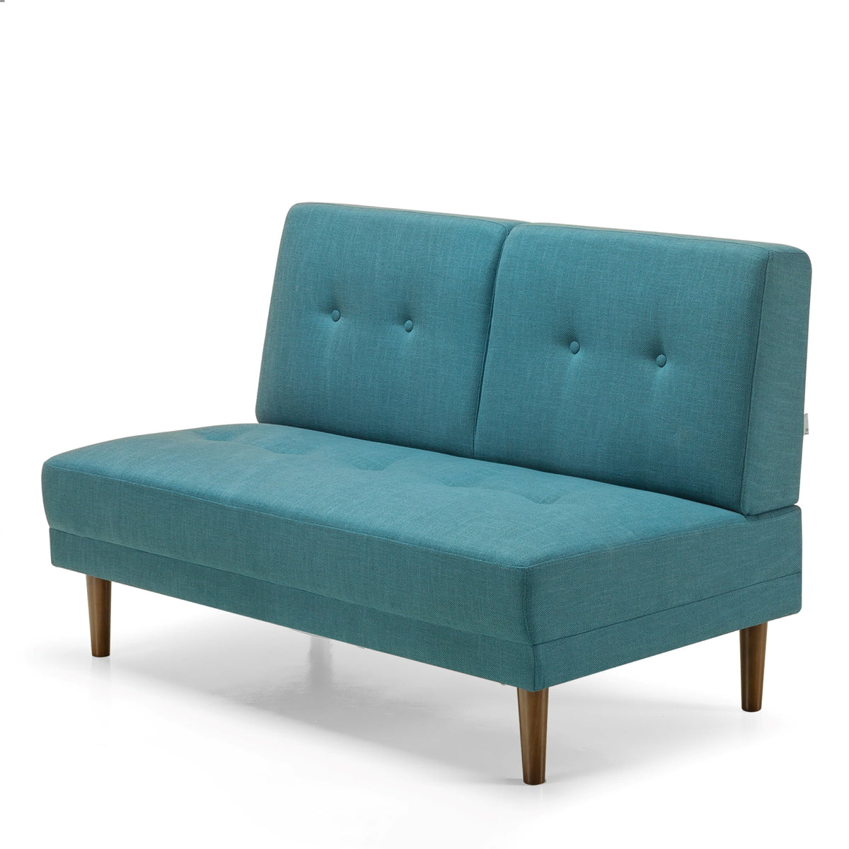 Turquoise Armless 2-Seater Loveseat P30307