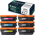 6 Pack Compatible Toner Cartridge for HP Color Enterprise M653x M682z M681dh M652n M681f M653dn M681f Printer J24963