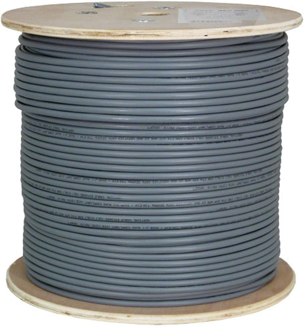 Blue Cat6A 1000ft Bulk Ethernet Cable E271