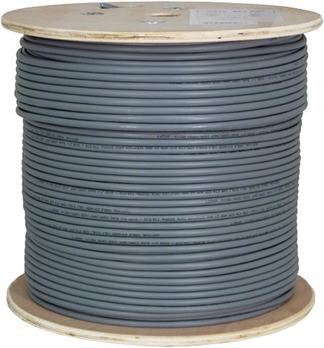Blue Cat6A 1000ft Bulk Ethernet Cable E271