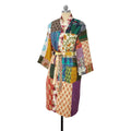 Repurposed Cotton Sari Robe Q1242