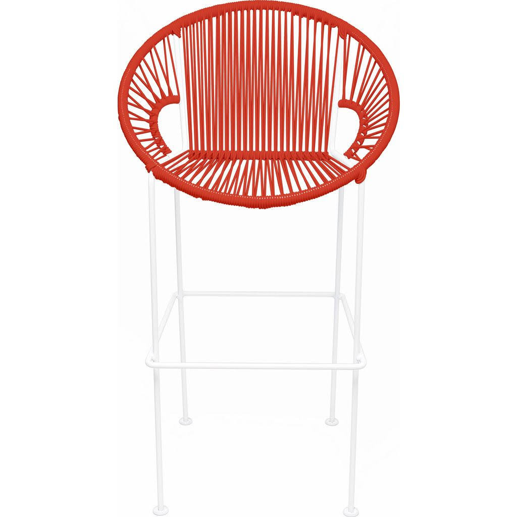 White Counter Height Stool W836357