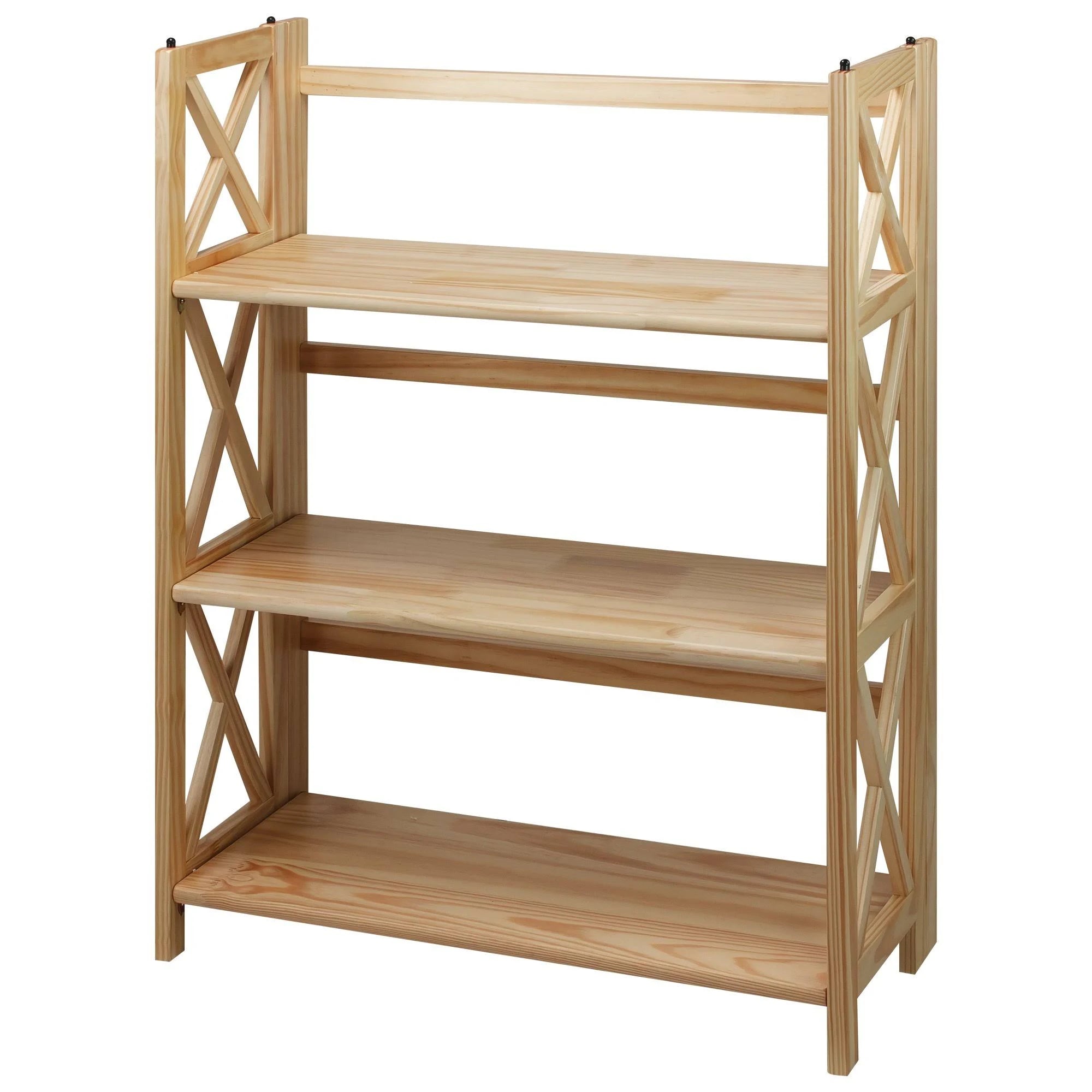 3-Shelf Folding Bookcase M527287