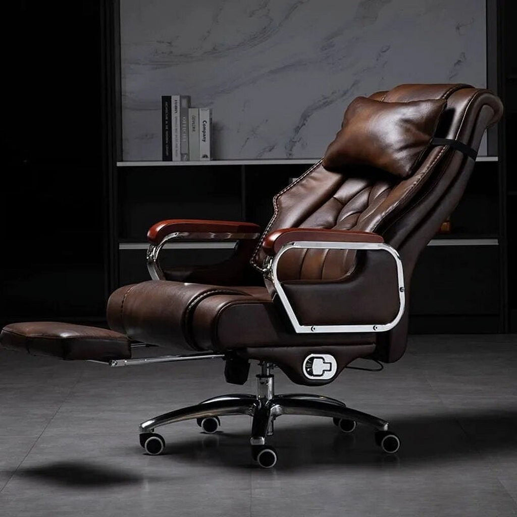 Black Metal Legs Executive Lounge Chair W7314