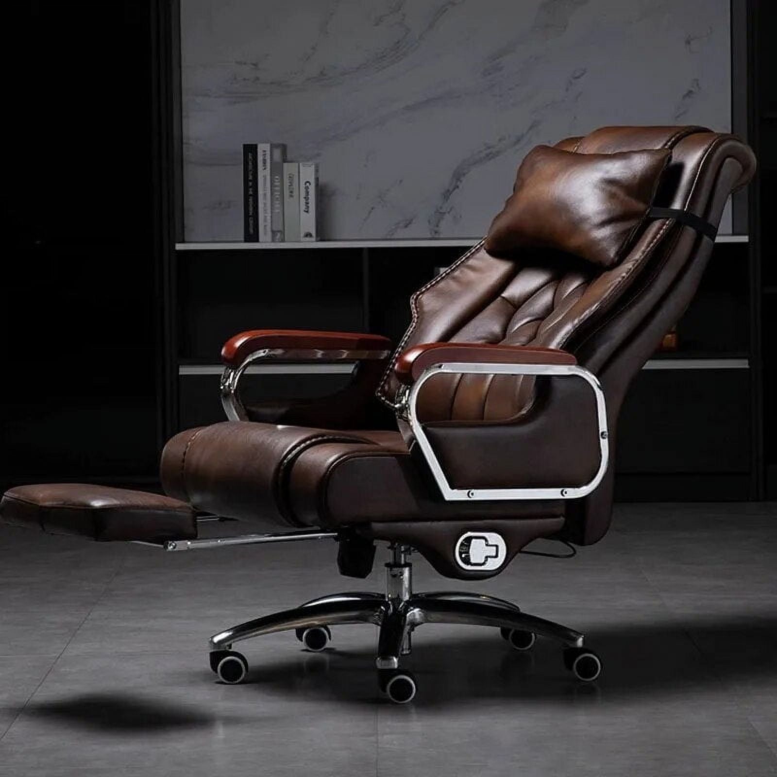 Black Metal Legs Executive Lounge Chair W7314