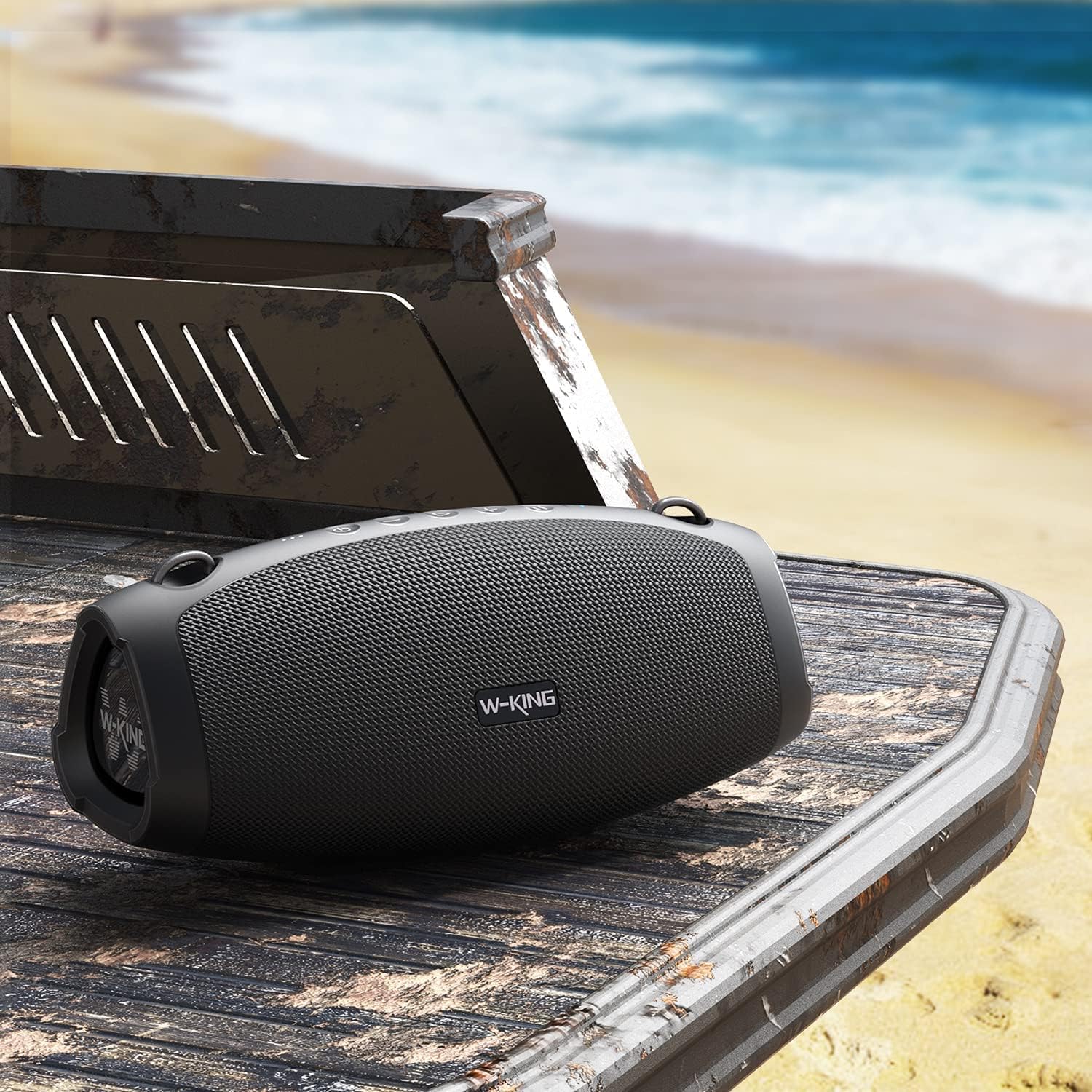 Bluetooth Speaker, Portable, 70W, 42H Playtime, IPX6 Waterproof, 13200mAh Power Bank, TF Card, Mic J207539