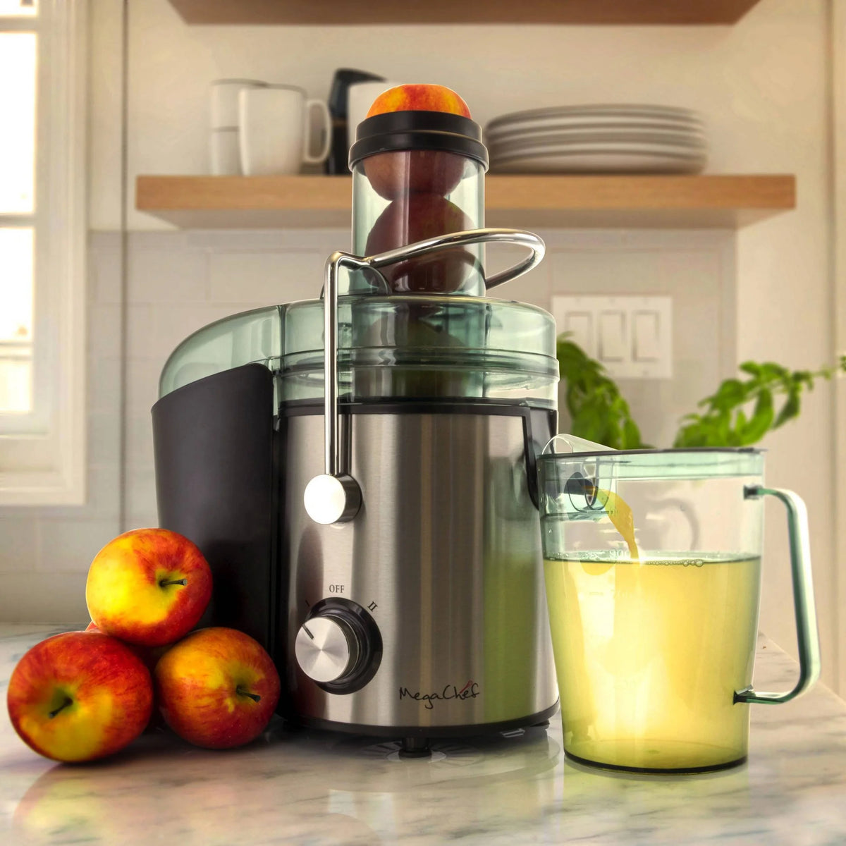 Silver Wide Mouth Juice Extractor B60174